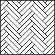 Елка, двойная, прямая