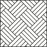 Елка, четверная, прямая