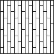 Палуба, смещение 1/3, прямая