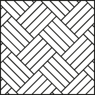 Елка, четверная, прямая