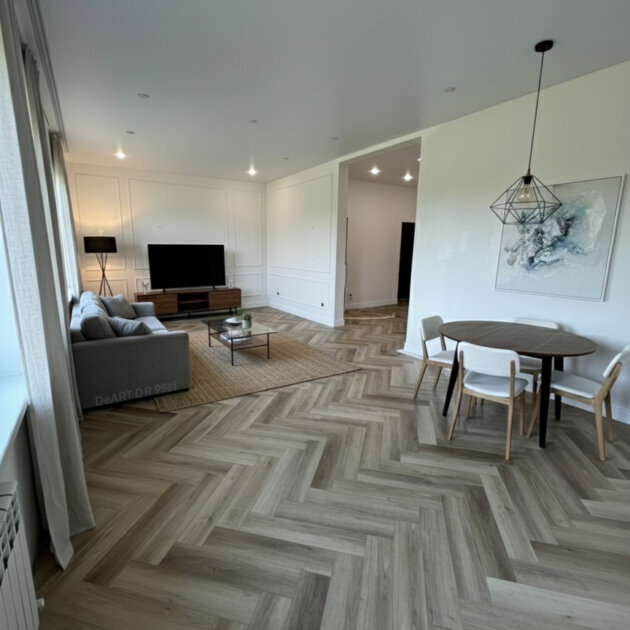 Кварцвиниловая плитка DeART RIGID DR 9521